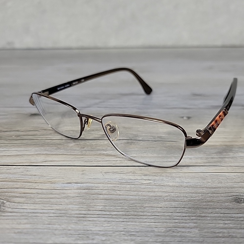 Michael Kors MK 357 239 Eyeglasses Frames Rectangle Bronze‎ Brown 49-17-135